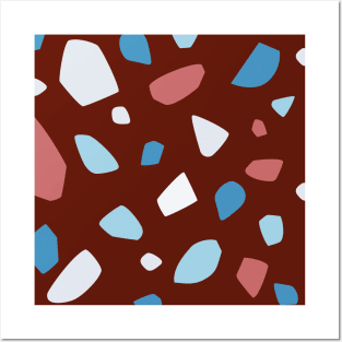 Terrazzo Pattern Design #2 Posters and Art